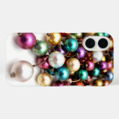 パールiPhoneケースエレガント-, Luxury Protection Case-Mate iPhoneケース (裏面 (横))
