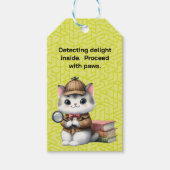 パーロック・ホームズの子猫 ギフトタグ (正面)