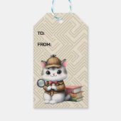 パーロック・ホームズ子猫ミステリー ギフトタグ (裏面)