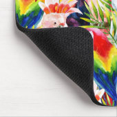 パーロツとパーム葉の マウスパッド (コーナー)