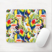 パーロツとパーム葉の マウスパッド (マウス)