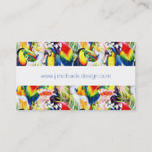 パーロツとパーム葉の 名刺 (裏面)