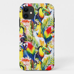 パーロツとパーム葉の iPhone 11 ケース