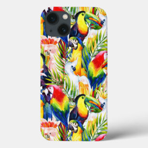 パーロツとパーム葉の iPhone 13ケース