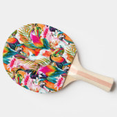 パーロツ&パーム葉の 卓球ラケット (横)