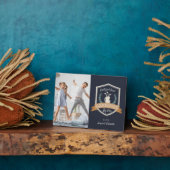 パー最高のの祖父 |ゴルフのおじいちゃん写真 フォトプラーク (側面)