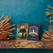 パー最高のグランプ |ゴルフのおじいちゃん写真 フォトプラーク (側面)