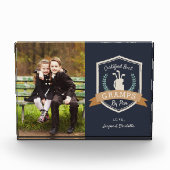 パー最高のグランプ |ゴルフのおじいちゃん フォトブロック (正面)