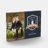 パー最高のグランプ |ゴルフのおじいちゃん フォトブロック (左)