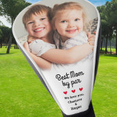 パー最高のゴルファーによるMomの写真のユニーク作成カスタム方法 ゴルフヘッドカバー