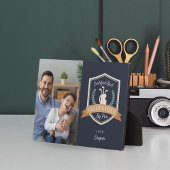 パー最高のファーゴッドファーザー |父の日のゴルフフォト フォトプラーク