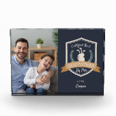 パー最高のファーゴッドファーザー | Father's Day Golf フォトブロック (正面)