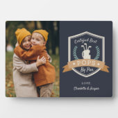 パー最高のポップ |ゴルフのおじいちゃん写真 フォトプラーク (正面)