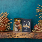 パー最高のポップ |ゴルフのおじいちゃん写真 フォトプラーク (側面)