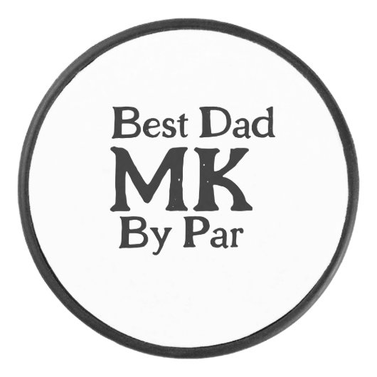 パー最高のモノグラム父の日のrustiによるシンプルパパ アイスホッケーパック (正面)