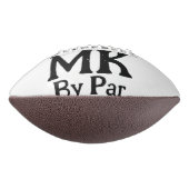 パー最高のモノグラム父の日のrustiによるシンプルパパ アメリカンフットボール (回転90)