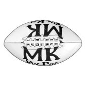 パー最高のモノグラム父の日のrustiによるシンプルパパ アメリカンフットボール (正面)