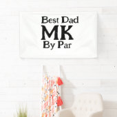 パー最高のモノグラム父の日のrustiによるシンプルパパ 横断幕 (インサイチュ)