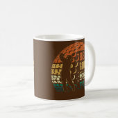 パー最高のレトロ父の日の贈り物によるメンズグッズ コーヒーマグカップ (正面右)