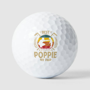 パー最高のヴィンテージ別POPPIE ゴルフボール