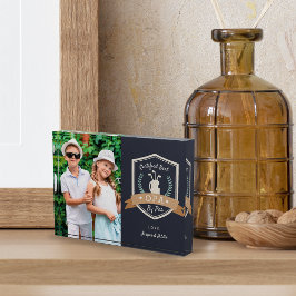 パー最高のーでオパ |ゴルフのおじいちゃん フォトブロック