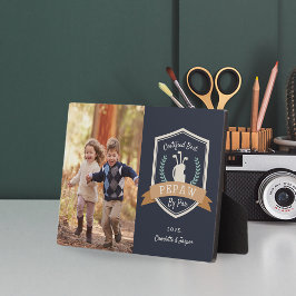 パー最高のーによるペポー |ゴルフのおじいちゃん写真 フォトプラーク