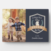 パー最高のーによるペポー |ゴルフのおじいちゃん写真 フォトプラーク (正面)