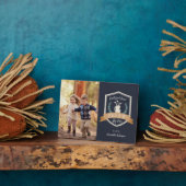 パー最高のーによるペポー |ゴルフのおじいちゃん写真 フォトプラーク (側面)