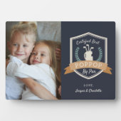 パー最高のーによるポップポップ |ゴルフのおじいちゃん写真 フォトプラーク (正面)