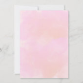 パー茶しよう!ガールピンクティー誕生日パーティー 招待状 (裏面)