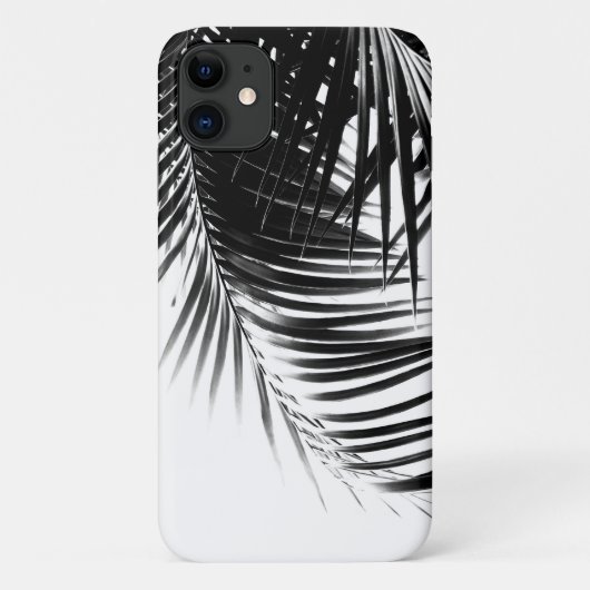 パー葉ムズブラック&ホワイトビブ#1 #tropical Case-Mate iPhoneケース (裏面)