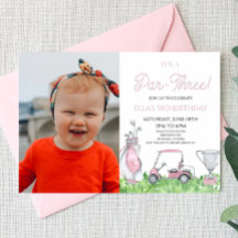 パー3だ！ピンクゴルフ3rd誕生日パーティー