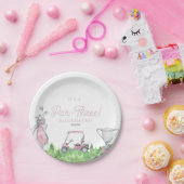 パー3ピンクゴルフ第3期パーティー ペーパープレート (パーティー)