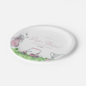 パー3ピンクゴルフ第3期パーティー ペーパープレート (アングル)