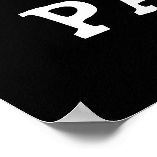 パー – ティーかわいいゴルフパンプンダークBG ポスター (角)