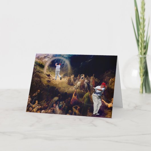 パー·フォー·ザ·コース·年賀状 シーズンカード (正面)