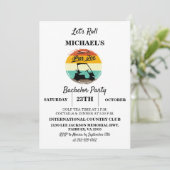 パーT型までの時間 |レトロゴルフバチュラーパーティ 招待状 (スタンド正面)