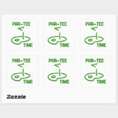 パーT型時間 スクエアシール (シート)