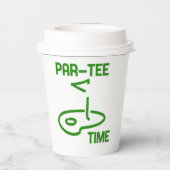 パーT型時間 紙コップ (裏面)