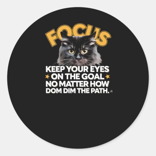 パ保ーを暗くしないで目をゴールに集中させる ラウンドシール (正面)