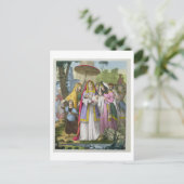 パ救ロの娘のモーセは聖書の宣伝から ポストカード (スタンド正面)