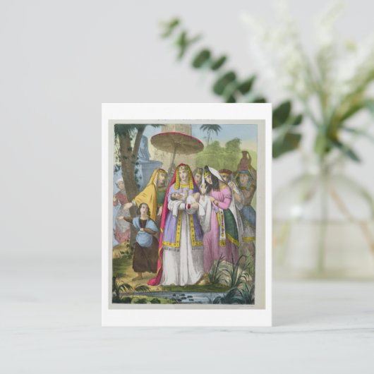 パ救ロの娘のモーセは聖書の宣伝から ポストカード (スタンド正面)