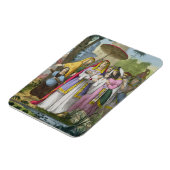 パ救ロの娘のモーセは聖書の宣伝から マグネット (左側)