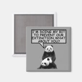 パ救ンダ マグネット (正面/裏面)