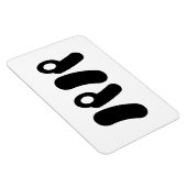 パ日本のパパパ |日本語 マグネット (右側)