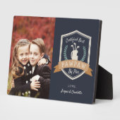 パ最高のウパ（パー） |ゴルフのおじいちゃん写真 フォトプラーク (側面)