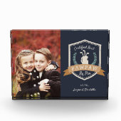 パ最高のウパ(パー) |ゴルフのおじいちゃん フォトブロック (正面)