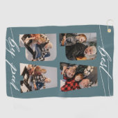 パ最高のパバイパーフォトコラージュ ゴルフタオル (横)