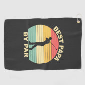 パ最高のパバイパー – ゴルフ ゴルフタオル (横)