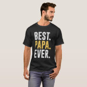 パ最高のパーの父の日 Tシャツ (正面フル)
